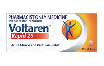 Chemist Discount Centre Voltaren rapid 25mg 30 tablets offer