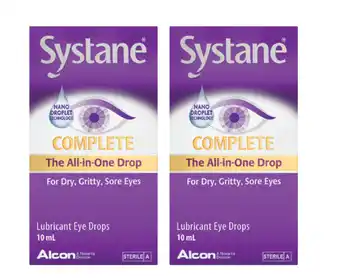 Chemist Discount Centre Systane complete lubricant eye drop 10ml offer