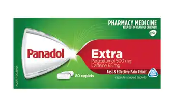 Chemist Discount Centre Panadol extra optizorb 40 caplets offer