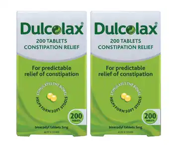 Dulcolax constipation relief 200 tablets