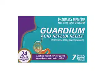 Chemist Discount Centre Guardium acid reflux 7 tablets offer