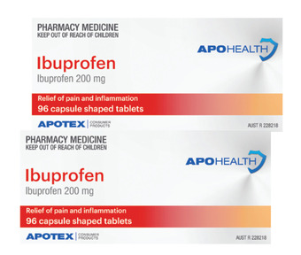 Chemist Discount Centre Apo health ibuprofen 96 tablets offer