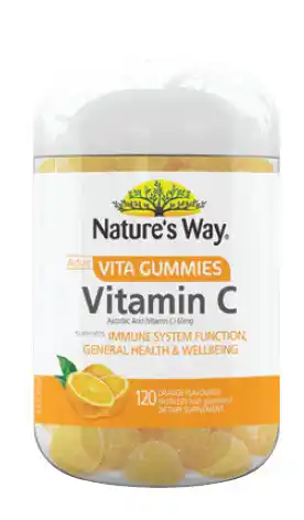 Chemist Discount Centre Nature’s way vita gummies vitamin c 120 pastilles offer