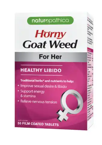 Chemist Discount Centre Naturopathica horny goat weed for her offer
