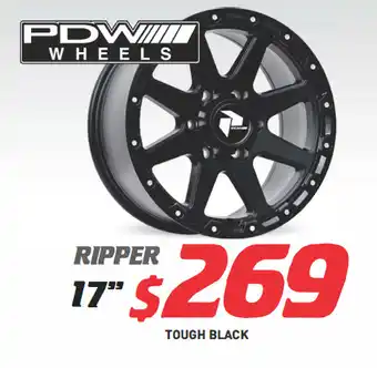 Bob Jane T-Marts 17" wheel - pdw ripper offer