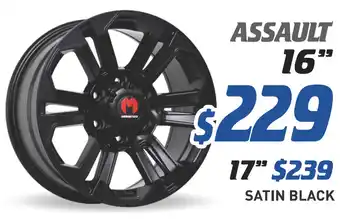 Bob Jane T-Marts 17" wheel - monster assault offer