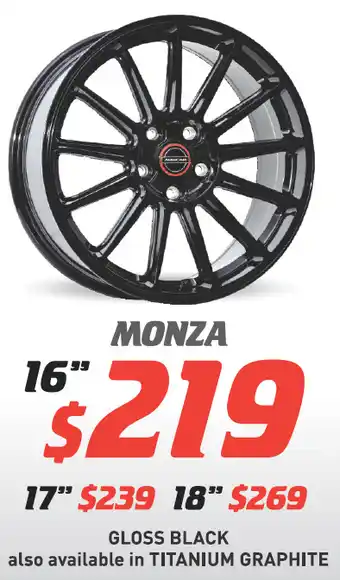 16" wheel - auscar monza