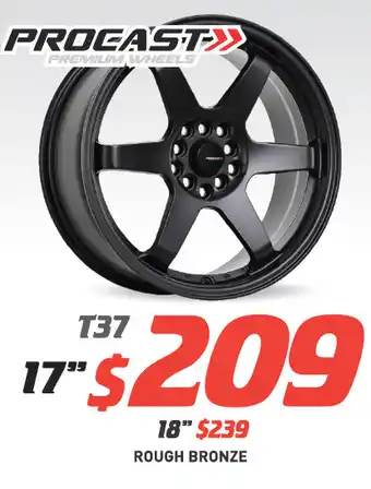 17" wheel - procast t37