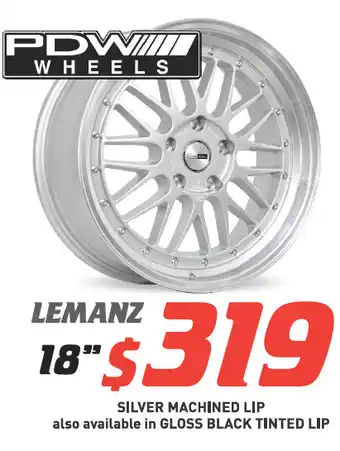 Bob Jane T-Marts 18" wheel - pdw lemanz offer