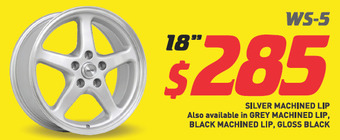 Bob Jane T-Marts 18" wheel - forgeauto ws-5 offer