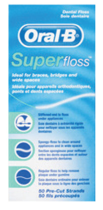 Oral-b superfloss 50 pack