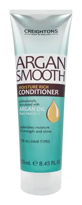 Creightons argan smooth moisture rich conditioner 250ml