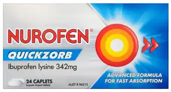 Nurofen quickzorb 24 caplets