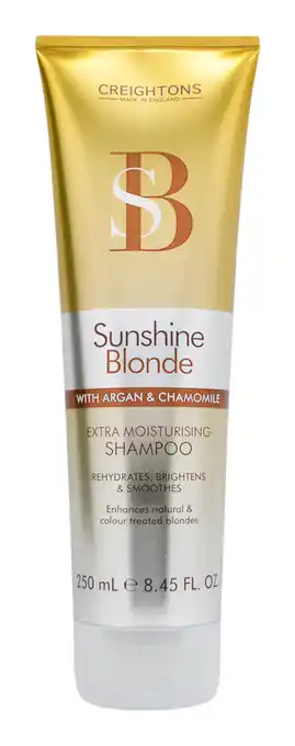 Chempro Creightons sunshine blonde extra moisturising shampoo 250ml offer