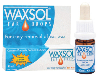 Waxsol ear drops 10ml