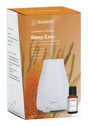 Bosisto’s sleep easy ultrasonic diffuser