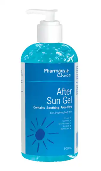 Chempro Pharmacy choice after sun gel 500ml pump bottle offer