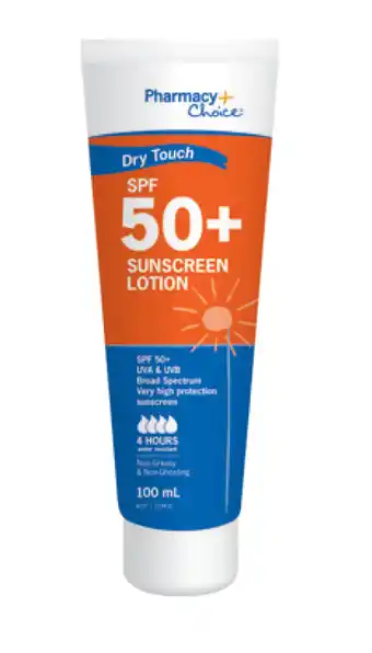 Chempro Pharmacy choice spf 50+ sunscreen lotion 100ml tube offer