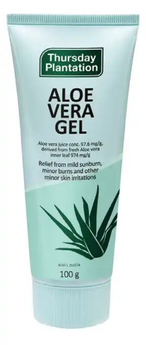 Thursday plantation aloe vera gel 100g