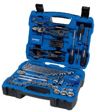 Auto One Kincrome 120 piece portable automotive toolkit offer