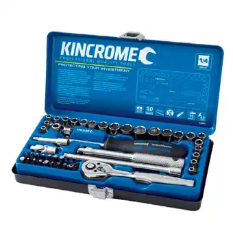 Auto One Kincrome 48 piece 1/4" drive socket set offer