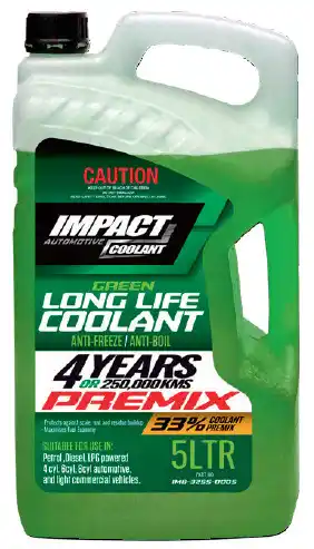 Auto One Impact long life coolant premix 5 litre - green offer