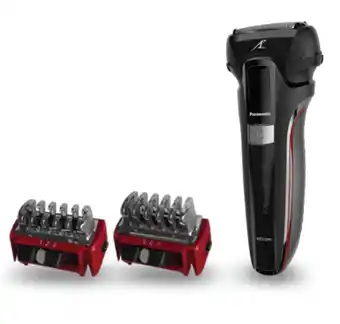 Panasonic 3 blade linear 3d shaver with comb attachments