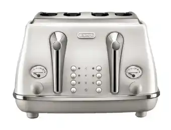Bing Lee Delonghi icona capital 4 slice toaster offer