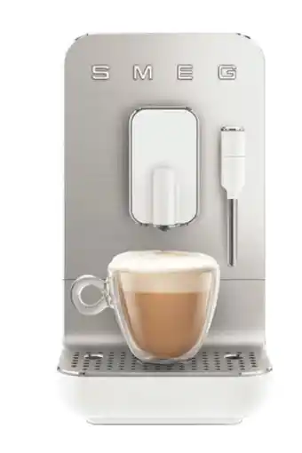 Bing Lee Smeg 50’s style automatic coffee machine with frother offer