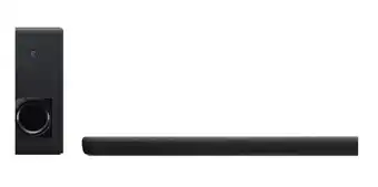 Bing Lee Yamaha 2.1 channel 200 watt soundbar system with wireless subwoofer offer