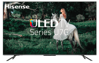 Hisense 75”/190cm quantum dot with full array 4k ultra hd smart uled tv