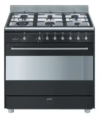 Bing Lee Smeg 90cm dual fuel freestanding cooker offer