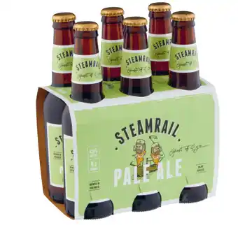 Liquorland Steamrail pale ale bottle 6x330ml offer