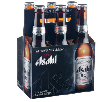 Liquorland Asahi super dry bottle 6x330ml offer