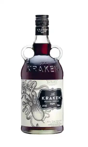 Liquorland The kraken spiced rum 700ml offer