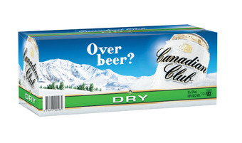 Liquorland Canadian club & dry can 375ml (10 pack) offer