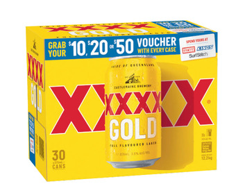 Liquorland Xxxx gold block can 375ml offer