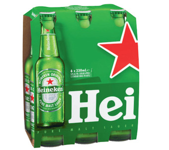 Liquorland Heineken bottle 6x330ml offer