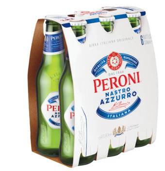 Liquorland Peroni nastro azzurro bottle 6x330ml offer