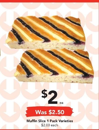 Drakes Muffin Slice 1 Pack Varieties offer