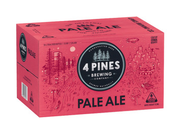 Liquorland 4 pines brewing pale ale bottle 330ml offer