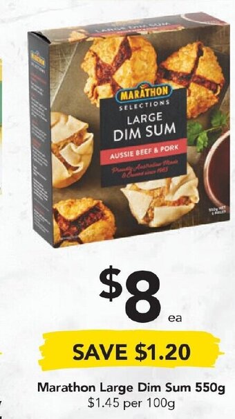 Drakes Marathon Large Dim Sum 550g offer