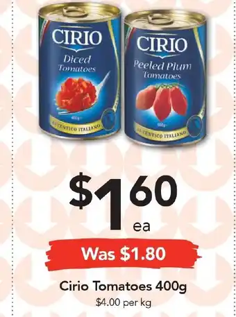 Drakes Cirio Tomatoes 400g offer