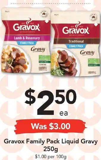 Drakes Gravox Family Pack Liquid Gravy 250g offer