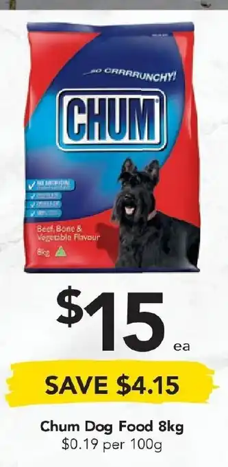 Drakes Chum Dog Food 100g offer