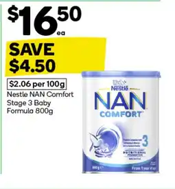 Woolworths NAN Comfort Stage 3 Baby Formula offer