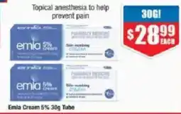 Chemist Warehouse Emia Cream 5% Tube offer