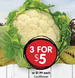 Spudshed Cauliflower offer