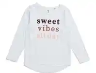 BIG W K-D Mini Me Slogan Tee Sizes 1-7 offer