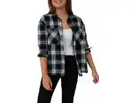 The 1964 Denim Co. Oversize Check Shirt Sizes 6-18